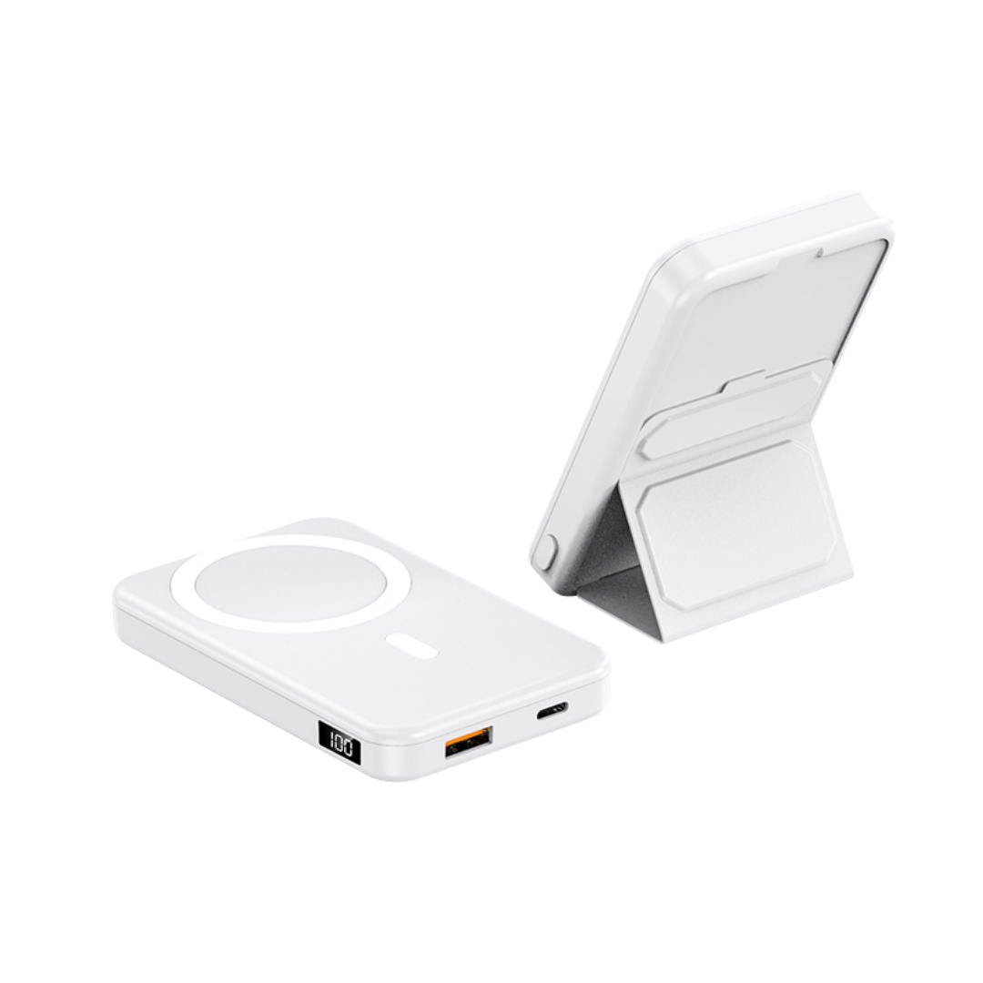 MagSafe 10,000mAh Power Bank – Wireless + USB-A & USB-C Fast Charging for iPhone & More