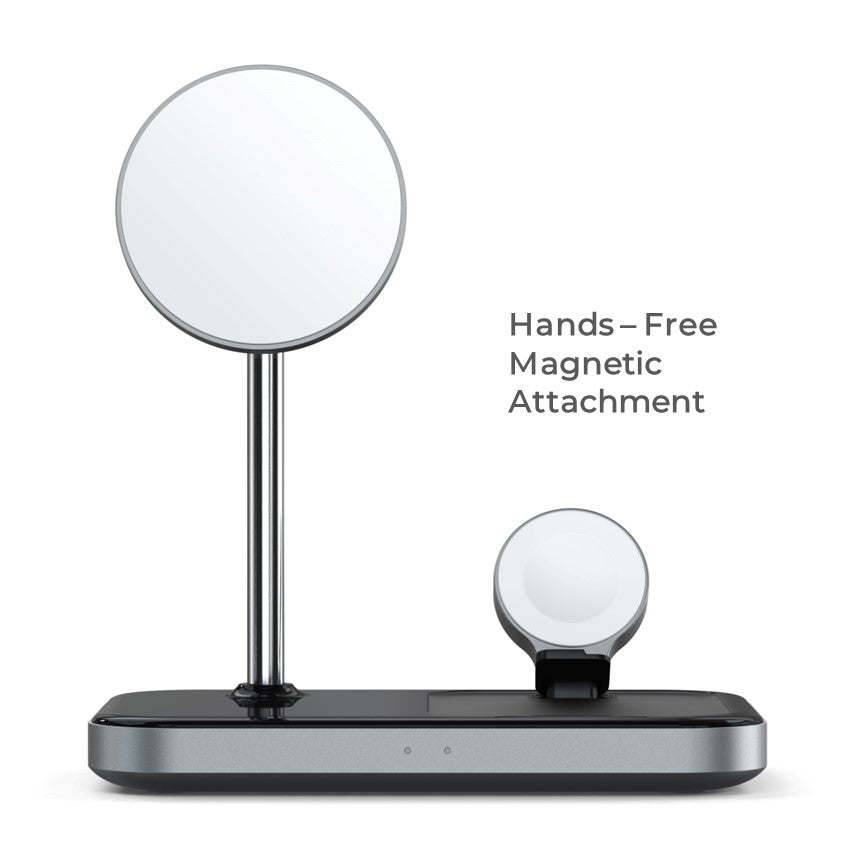 3-in-1 MagSafe Wireless Charging Station – For iPhone, Apple Watch & AirPods