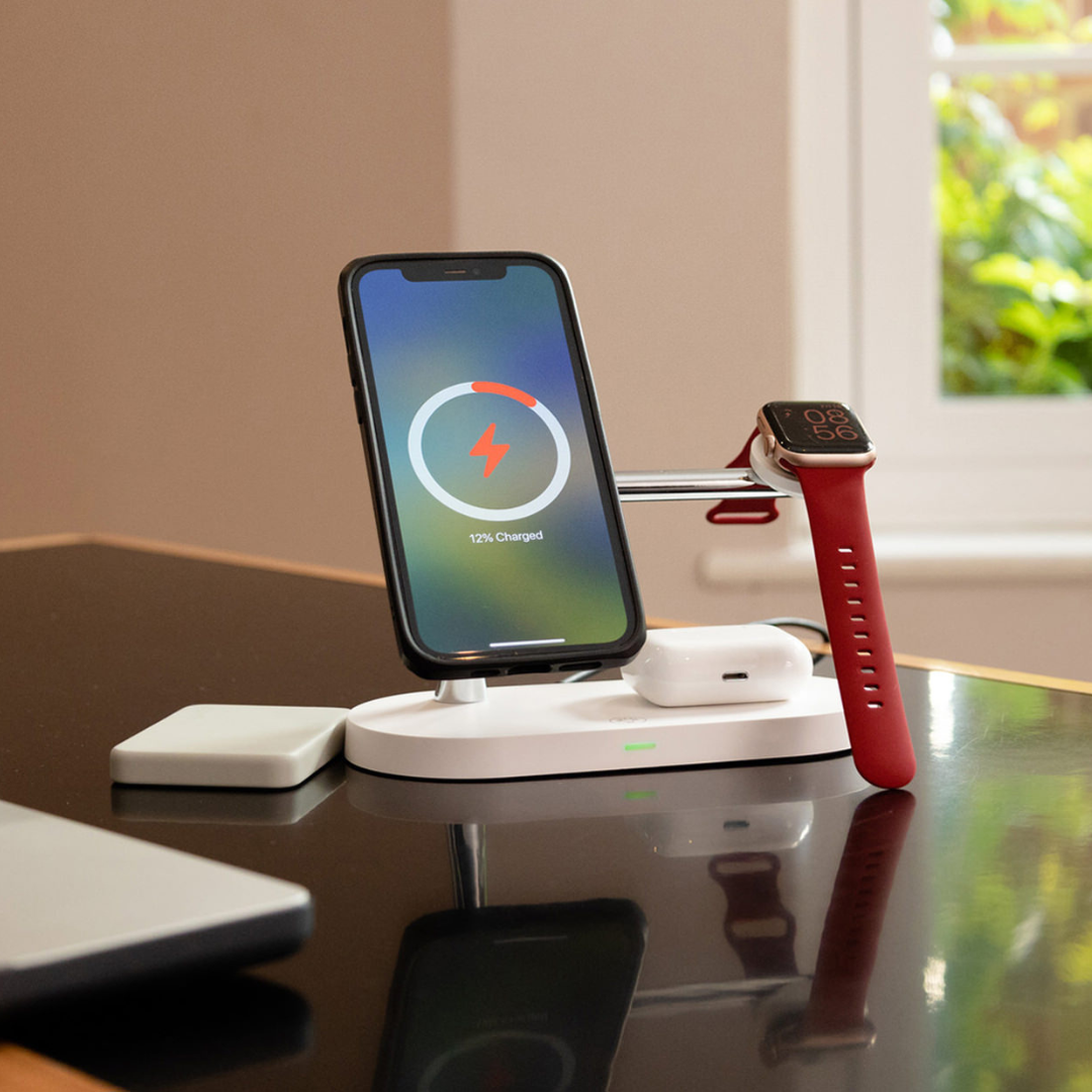 4-in-1 MagSafe Wireless Charging Dock – For iPhone, Apple Watch, AirPods & More