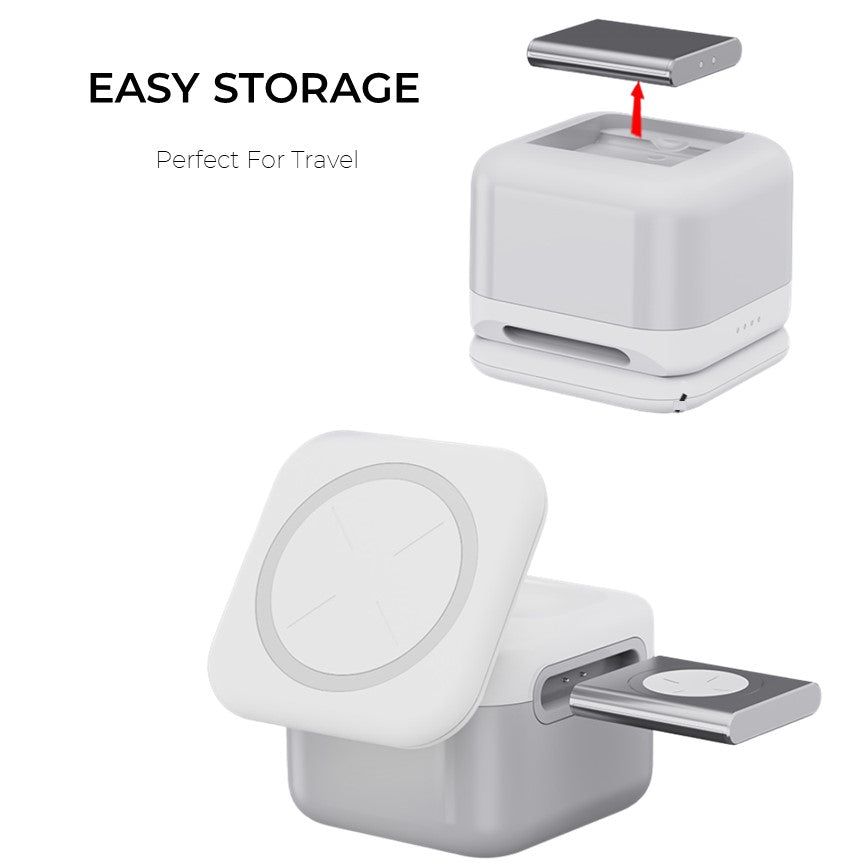 Apple MagSafe Wireless Charging Station – 3-in-1 Charger for iPhone, Watch & AirPods