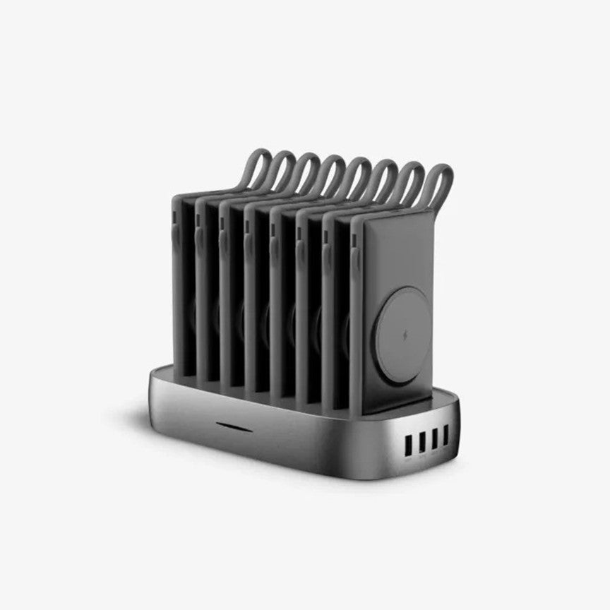 8x MagSafe 10,000mAh Power Banks with Smart Touch Charging Dock – For iPhone & Qi Devices
