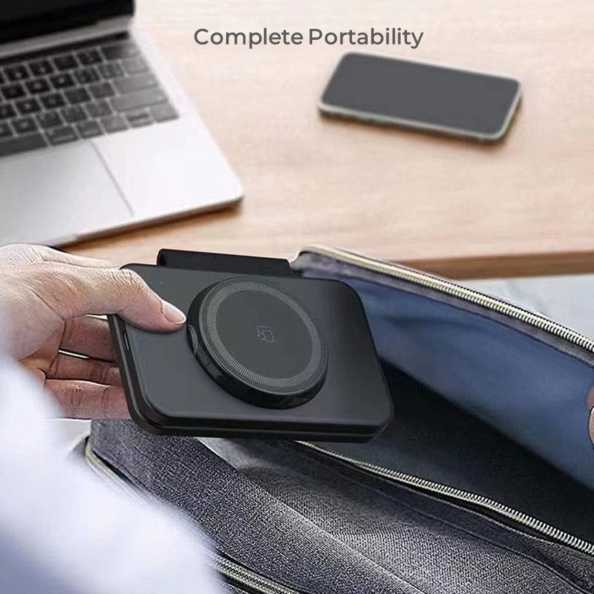 3-in-1 MagSafe Wireless Charging Station for iPhone, Watch & AirPods