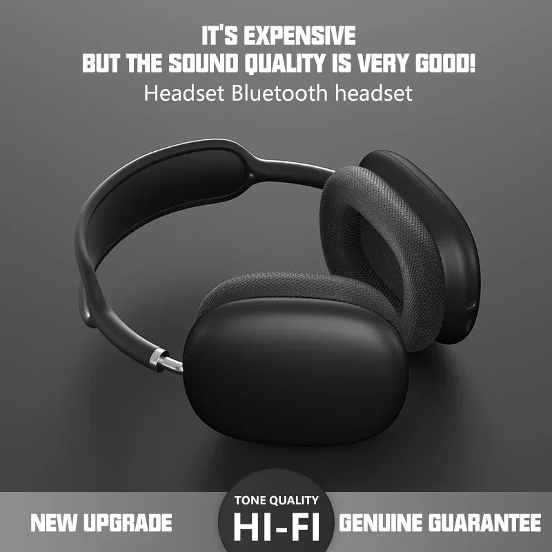 Pro Max Air Wireless Bluetooth Headphones ā Studio Sound, All-Day Comfort