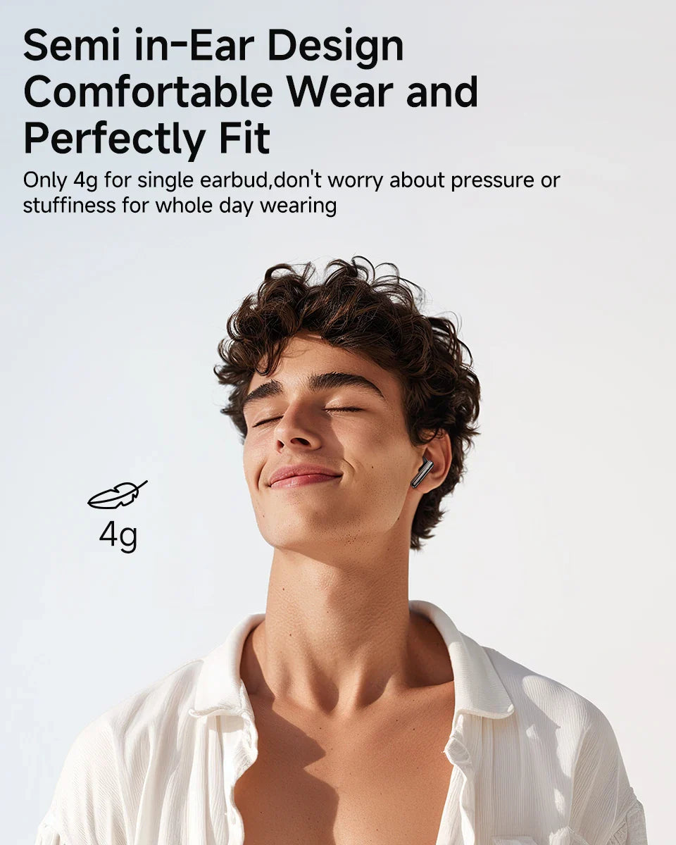Wireless Bluetooth 5.3 Earphones with ENC Noise Cancellation ā Perfect for Music & Gaming