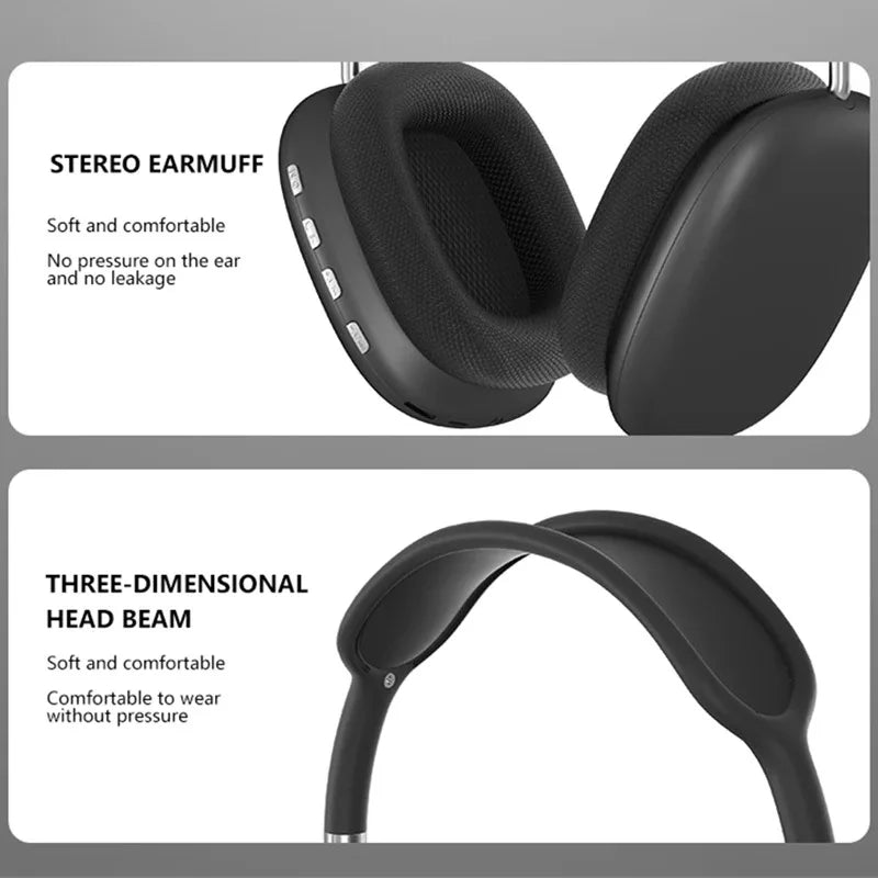 Pro Max Air Wireless Bluetooth Headphones ā Studio Sound, All-Day Comfort