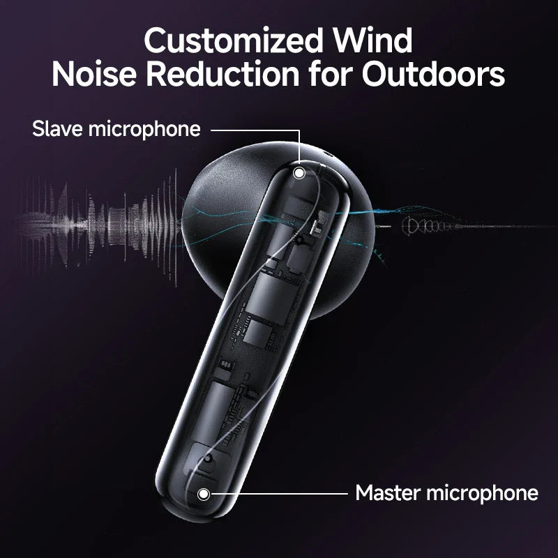 Wireless Bluetooth 5.3 Earphones with ENC Noise Cancellation ā Perfect for Music & Gaming