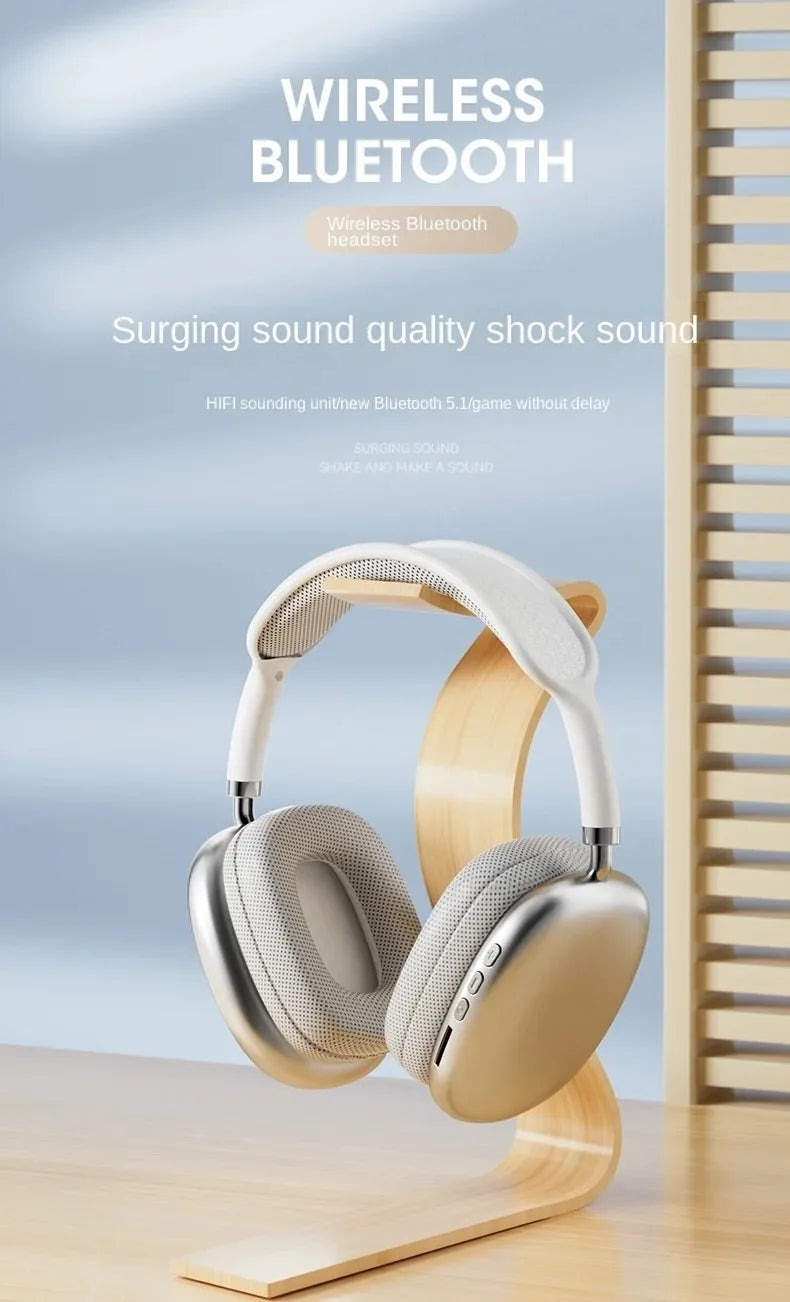 Pro Max Air Wireless Bluetooth Headphones ā Studio Sound, All-Day Comfort