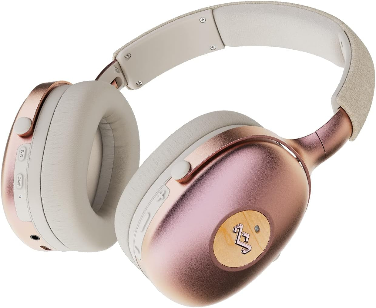 Positive Vibration XL ANC Wireless Headphones with Mic ā Block Noise, Boost Vibes