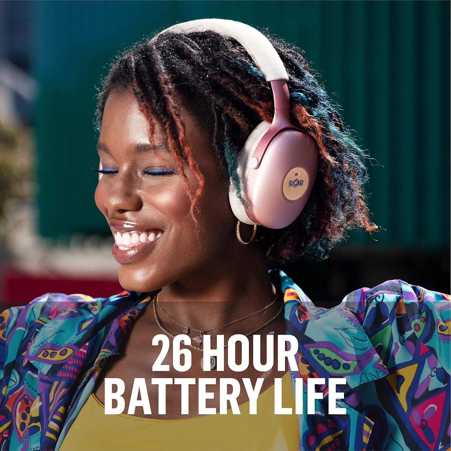 Positive Vibration XL ANC Wireless Headphones with Mic ā Block Noise, Boost Vibes