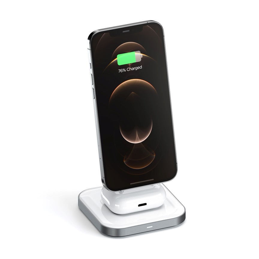 2-in-1 MagSafe Wireless Charger – For iPhone & AirPods with Fast Charging