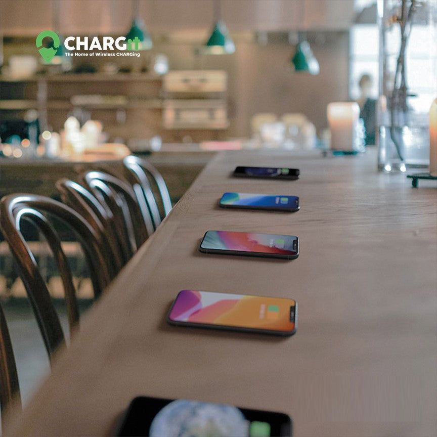 🌀 Invisible Under-Desk Wireless Charger – Hidden Fast Charging for All Qi Devices