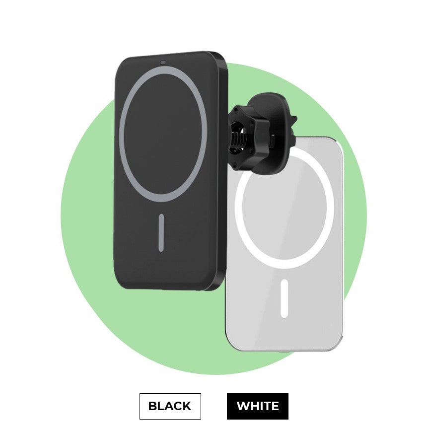 MagSafe Car Charger Mount – Fast Wireless Charging for iPhone 12–15