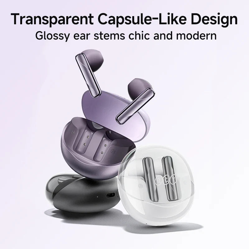 Wireless Bluetooth 5.3 Earphones with ENC Noise Cancellation – Perfect for Music & Gaming